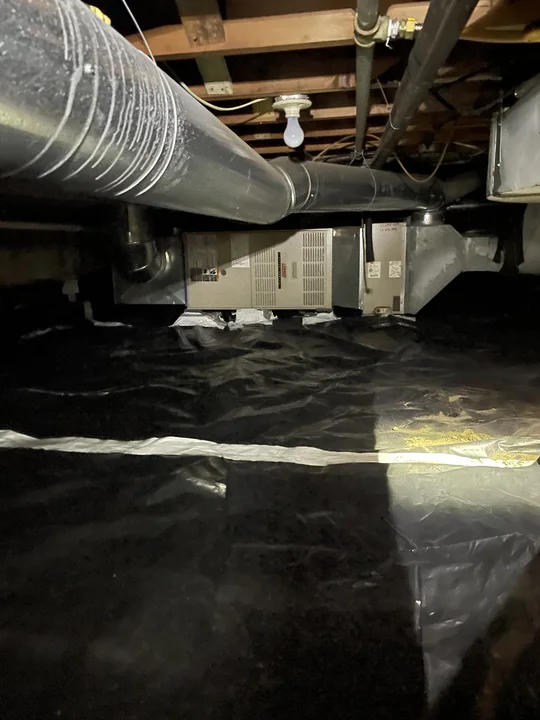 Radon mitigation and crawlspace project photo (IMG 4745)